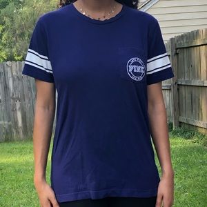 PINK short-sleeve shirt